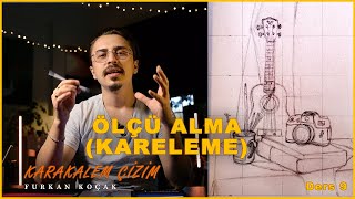 Kareleme Yöntemi İle Ölçü Alma (Natürmort Eskiz)  Karakalem Çizim Teknikleri  Ders 9