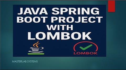 🚀 Java Spring Boot Project with Lombok – Boost Productivity Like a Pro!