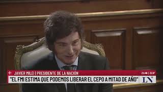 Javier Milei reafirmó la posibilidad de dolarizar la economía