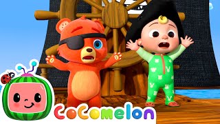 Pirates Animals With Baby Jj | Fun Playful Habits | Cocomelon Nursery Rhymes & Kids Songs