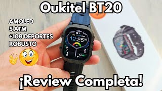 Oukitel BT20 💥​ Robustez y Estilo Militar en un Smartwatch ¡Review COMPLETA!