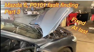 Mazda 6, P0101 fault code repair. Part 3 the fix 🙌