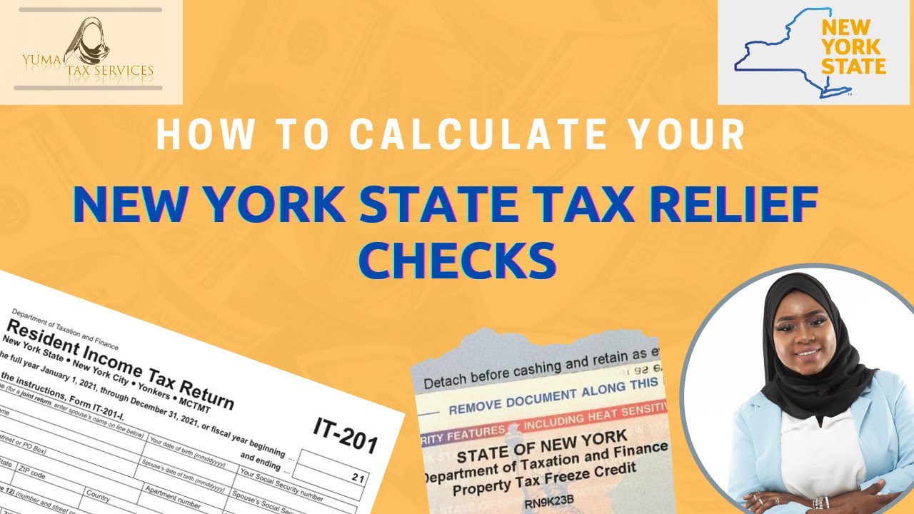 Is The New York State Property Tax Relief Check Taxable