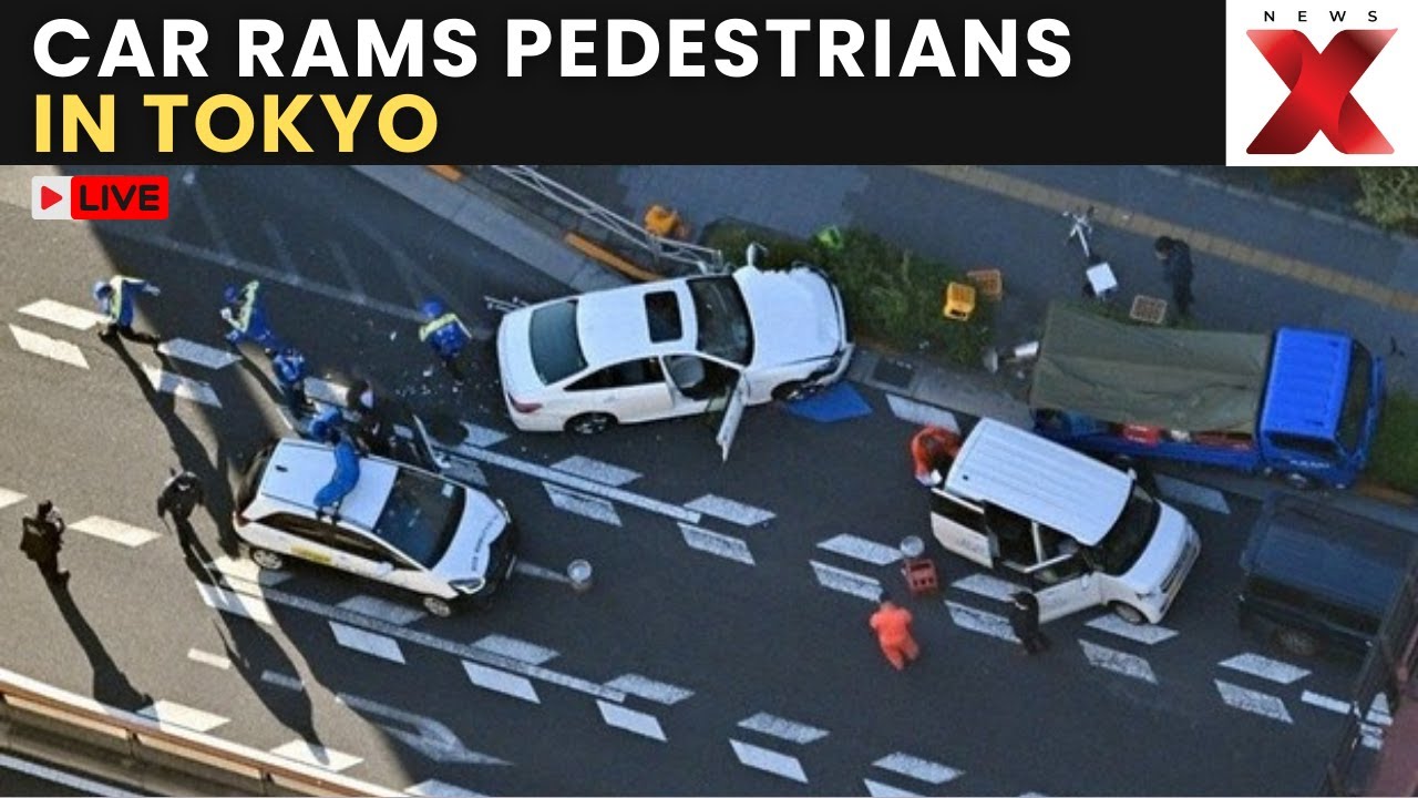 Tokyo Accident LIVE: Car Rams Pedestrians in Tokyo; 11 Injured as Driver Flees | Japan News | NewsX