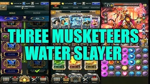 Legendary Game Of Heroes: Three Musketeers Event Gameplay/Deck Testing (Water Slayer)