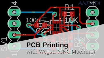 PCB Printing with Wegstr (CNC Machine)
