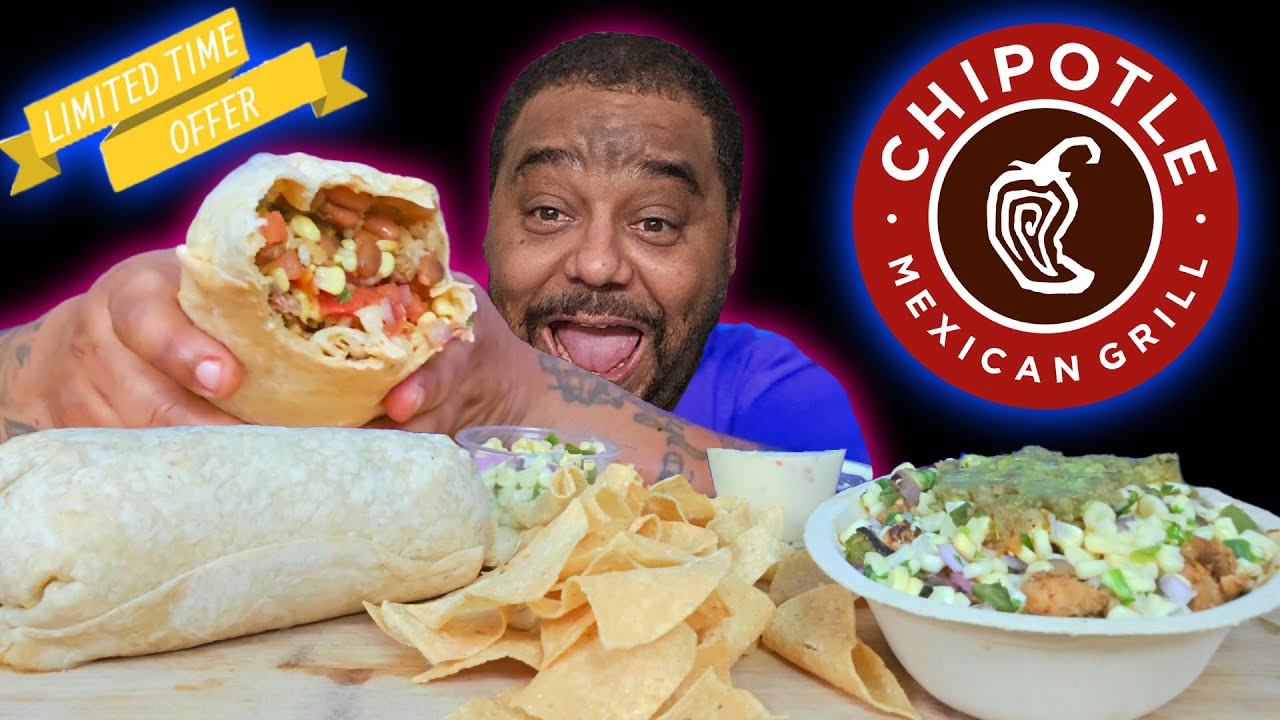 Massive Burrito & Loaded Burrito Bowl The Ultimate Chipotle Mukbang
