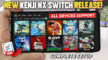 *NEW* KENJI NX SWITCH EMULATOR ANDROID - Ryujnix Android Is back | Kenji NX Setup/Settings/Gameplay