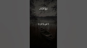 ذرني ومن خلقت وحيدا _كروما خلفية سوداء _ سورة المدثر _ قرآن شاشة سوداء #قرآن