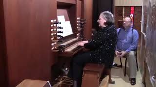 Bach Prelude in C BWV 547-1, Marilyn T. Oakes, Organist