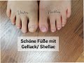 Schöne Füße mit Gellack | Babyboomer mit flexiblem Gel | Mimi made it