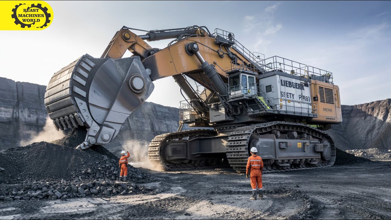 World’s Biggest Excavators at Work – Mega Machines You Must See! - YouTube