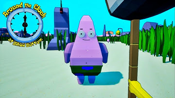 SPONGEBOB HORROR GAME: Around The Clock At Bikini Bottom / PC Gameplay / No Commentary