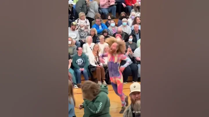 DEMON POSSESSED MAN AT BERNIE SANDERS RALLY WISCONSIN! #usa #trump #shorts #americe #rally