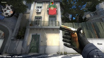 CSGO P2000 Amber Fade Field Tested