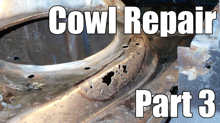 Cowl Repair - Part 3 - Lower Cowl 1967 Fairlane - 022