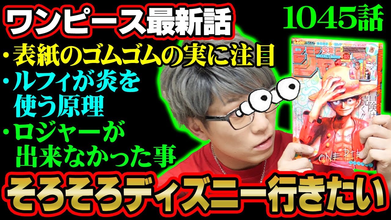 ギア5は白いことが重要！？ニカに覚醒したルフィの技にカイドウ驚愕！海賊王ゴールドロジャーもなし得なかった事とは！？ ワンピース 話 最新話  考察  ※ジャンプ ネタバレ 注意