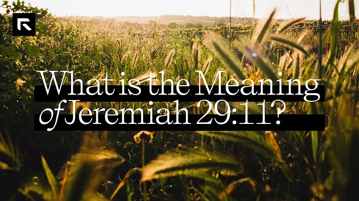 David Platt Explains the Meaning of Jeremiah 29:11