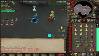 Finally hit through Dinh's Bulwark! @OldSchoolRuneScape