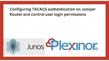 Configuring Tacacs authentication on Juniper Router and control user login permissions