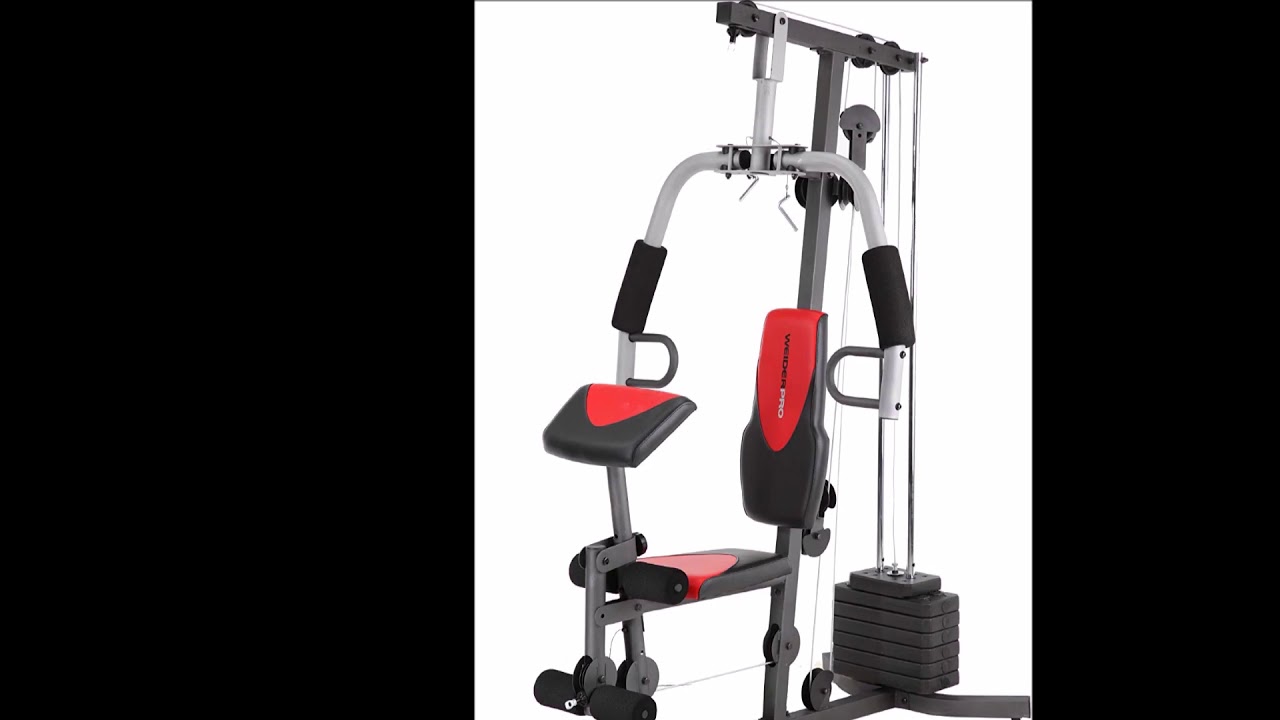 Weider 2980 Home Gym Exercise Chart