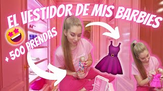 MI ROPA Y COMPLEMENTOS DE BARBIE // MOSTRANDO TODAS MIS PRENDAS, ZAPATOS, BOLSOS DE MIS BARBIES