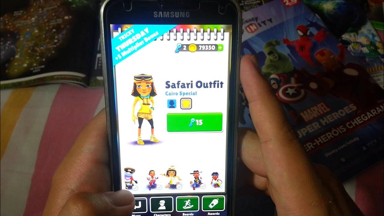 Subway Surfers - Como ter todos personagens - SEM HACK - 2012 A