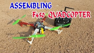 How to Assembling F450 Quadcopter at home