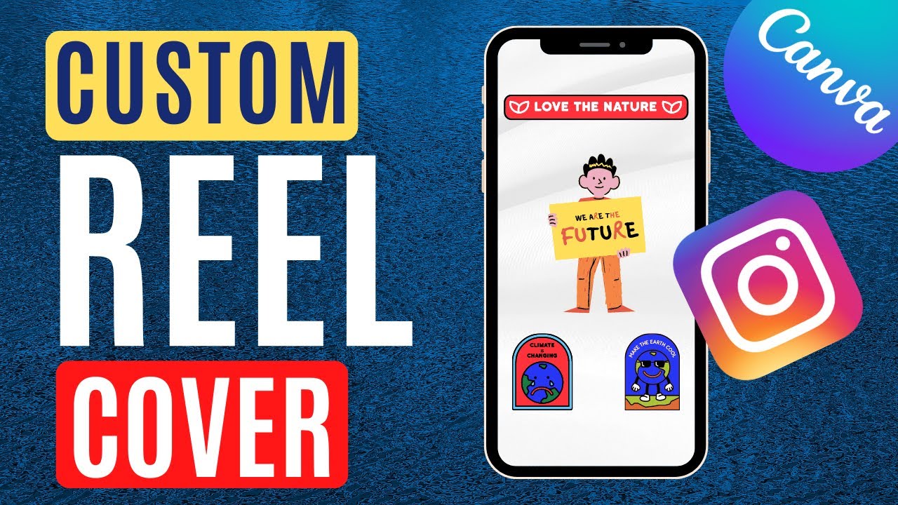How to Make an Instagram REEL COVER in Canva How to create Instagram
