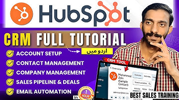 HubSpot CRM Tutorial for Beginners (2025) | Learn HubSpot in 60 Minutes Step by Step
