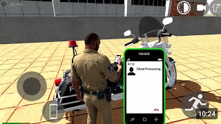 Police Bike Cheat code in indian bike driving 3d 🔥| indian bike driving 3d new update🤑 || Igs gamer