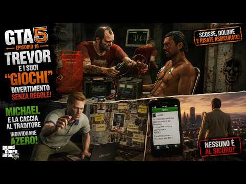 I GIOCHI PERVERSI DI TREVOR!🔸#198🔸GTA 5 / GTA V🔸ROAD TO GTA VI