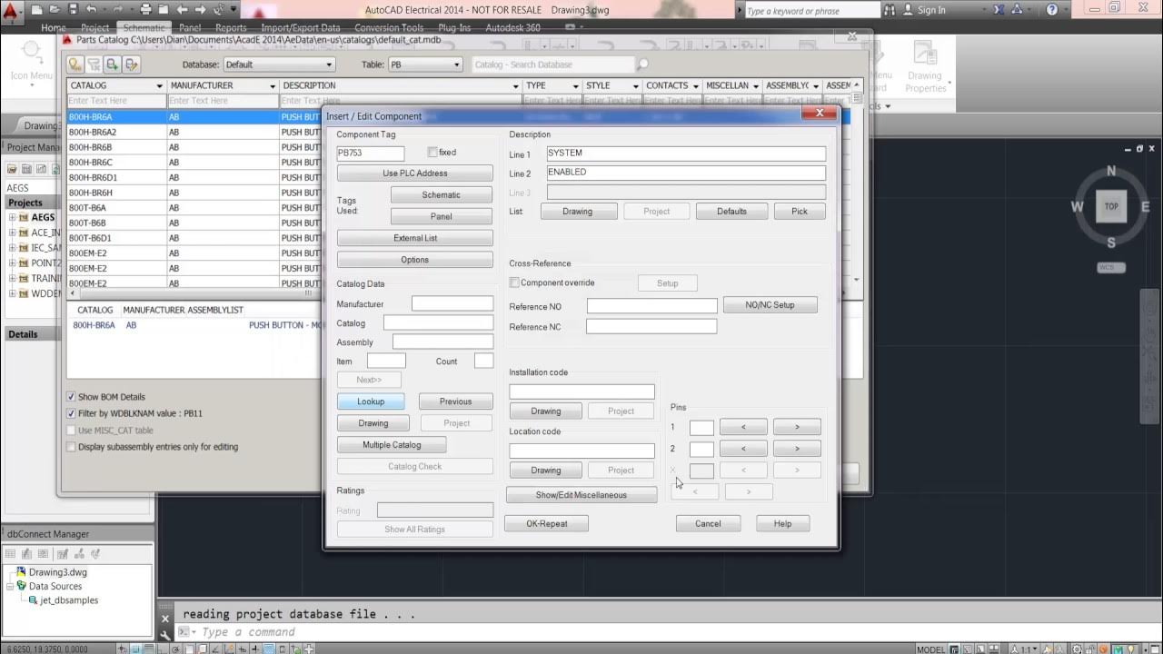 How to Create New a CATALOG LIBRARY in AutoCAD Electrical Autodesk