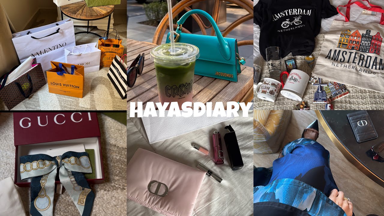 مشتريات السفر من الشنط والتذكرات والميكب 🇫🇷 🇧🇪 🇳🇱 | طلعة خفيفة 🍔