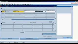 P2P full cycle with accounting impact in Oracle R12.1.3 screenshot 4