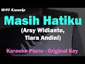 Arsy Widianto, Tiara Andini  - Masih Hatiku (Karaoke Piano Original Key)