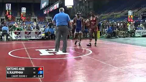 182 Champ. Round 2 - Alexander Kauffman (Oklahoma)...