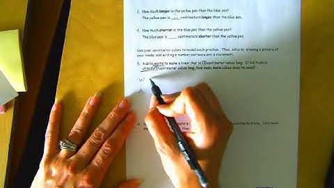 Eureka Math - 1st Grade - Module 3, Lesson 9