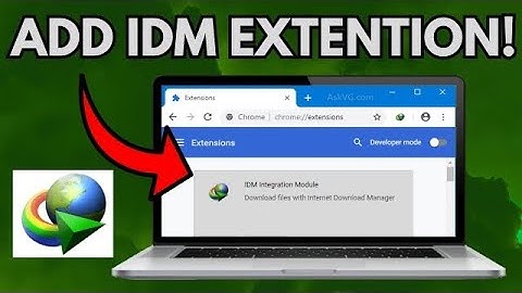 How to add IDM extension in google chrome | IDM Extension set up for chrome