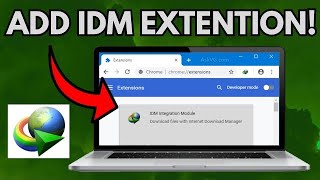 how to add idm extension in google chrome | idm extension set up for chrome