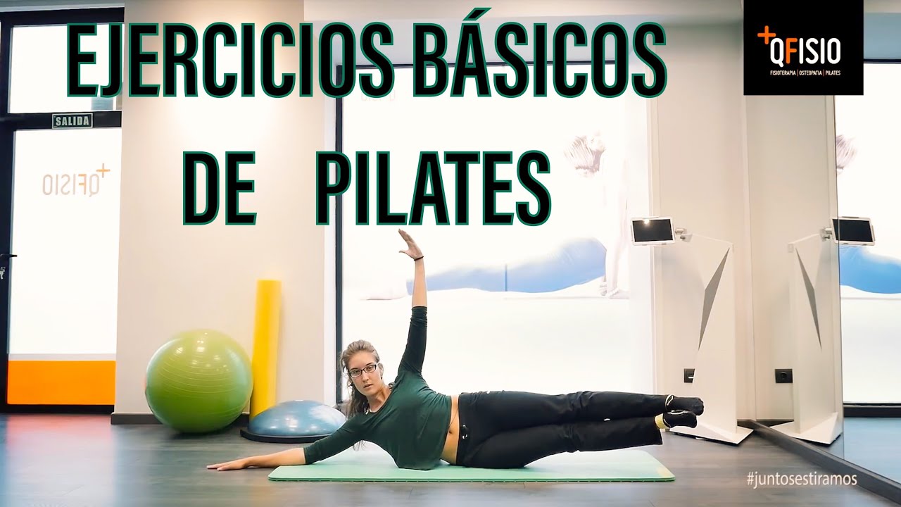 Ejercicios basicos de pilates suelo - YouTube