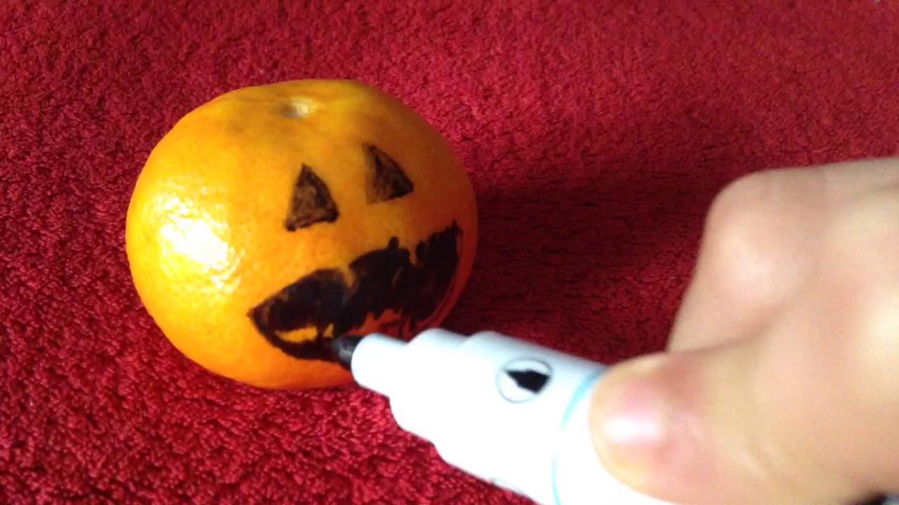 Halloween DIY - griezel mandarijntjes / sinaasappels - YouTube