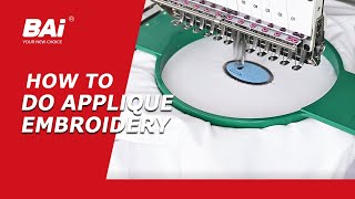 How to Do Applique Embroidery | BAi Embroidery Tips screenshot 5