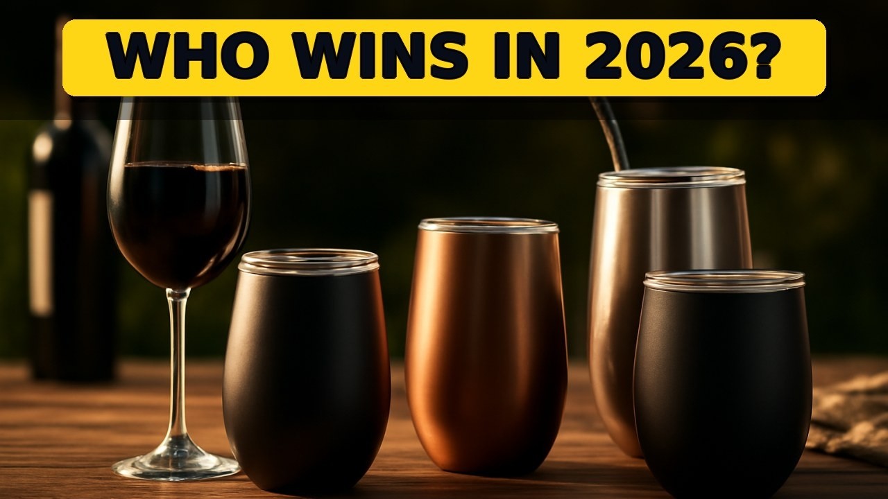 Top 5 Best Insulated Wine Tumblers 2026 - Enjoy Your Favorite Drinks Anywhere