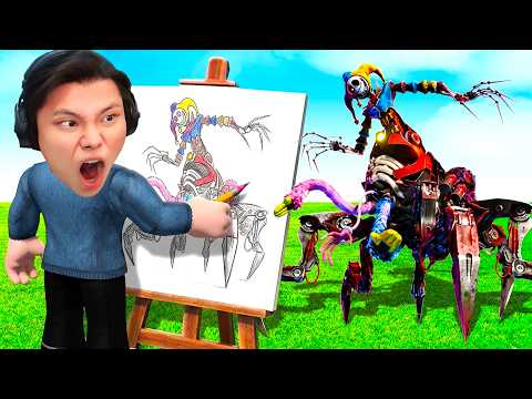 [ROBLOX] JayGray Thử Thách Vẽ Tranh Poppy Playtime Chapter 5😜🎨Vẽ Trùm Cuối Prototype Thí Nghiệm 1006