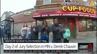 Witness Says Derek Chauvin Had George Floyd In A Blood Choke Jury Selection Continues Court Tv