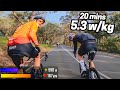 Tactical Showdown For 1st Place UCI Gran Fondo Australia