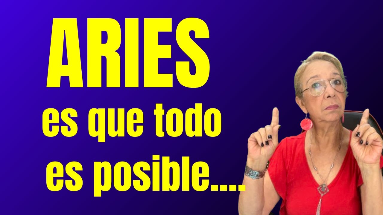 ARIES! A pesar de su orgullo, no deja de pensar en lo que quisiera ...