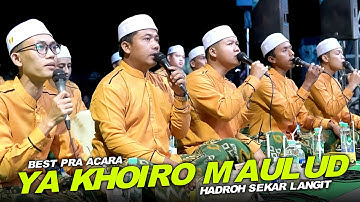 YA KHOIRO MAULUD || CAK OPUL SEKAR LANGIT SPESIAL BULAN MAULID