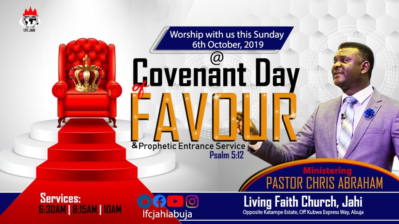COVENANT DAY OF FAVOUR | 3RD SERVICE  [6th October, 2019]